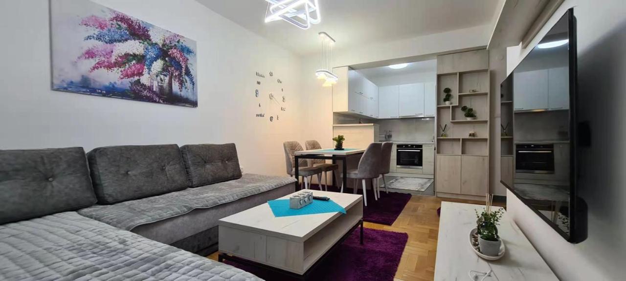 Stylish Violet & Modern Apartment Skopje Exterior photo